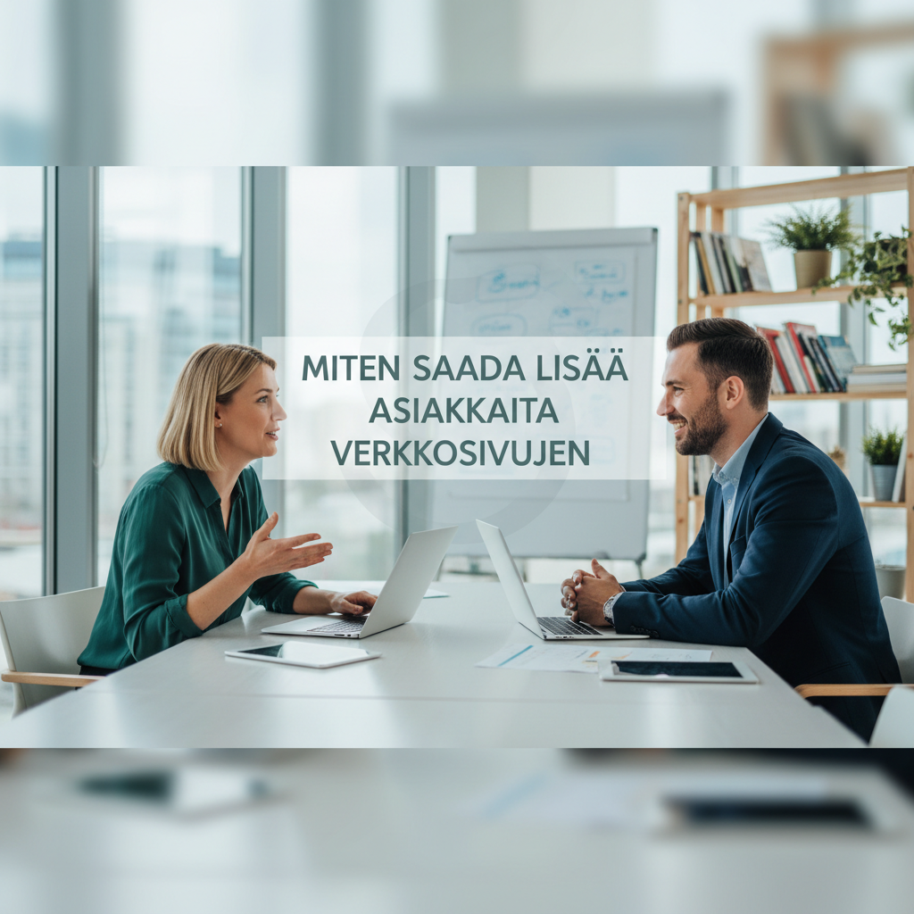 Miten saada lisää asiakkaita verkkosivujen kautta: Pienyrittäjän teho-opas 2.0